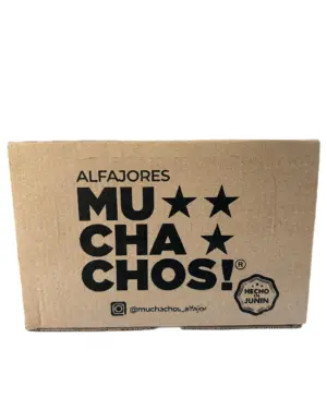 Alfajores Muchachos Negros x Caja x 360gr