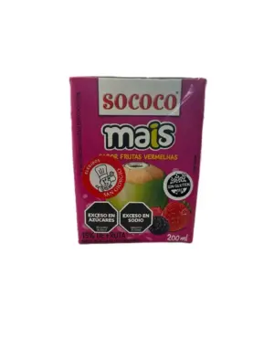 Mais jugo frutos rojos x 200ml