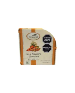 Dip de zanahoria y almendras x 90gr
